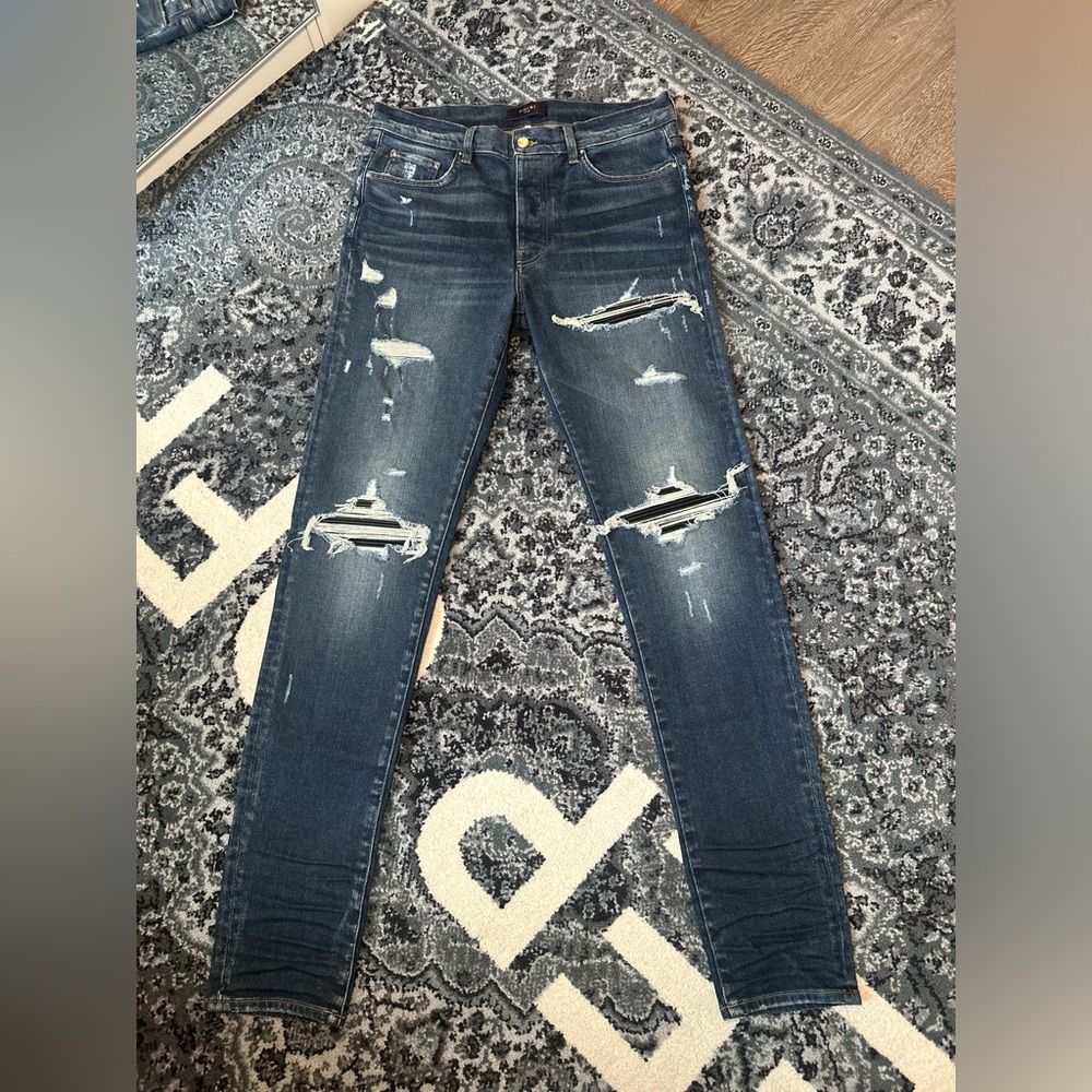 Amiri Blue MX1 Jeans